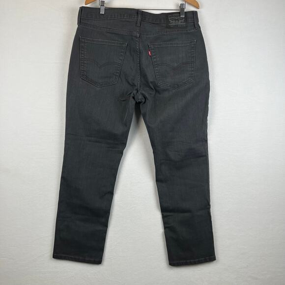 Levis 541 Jeans Mens 36x30 Black Gray Athletic Tapered‎ Mid Rise Stretch Denim - Picture 3 of 11